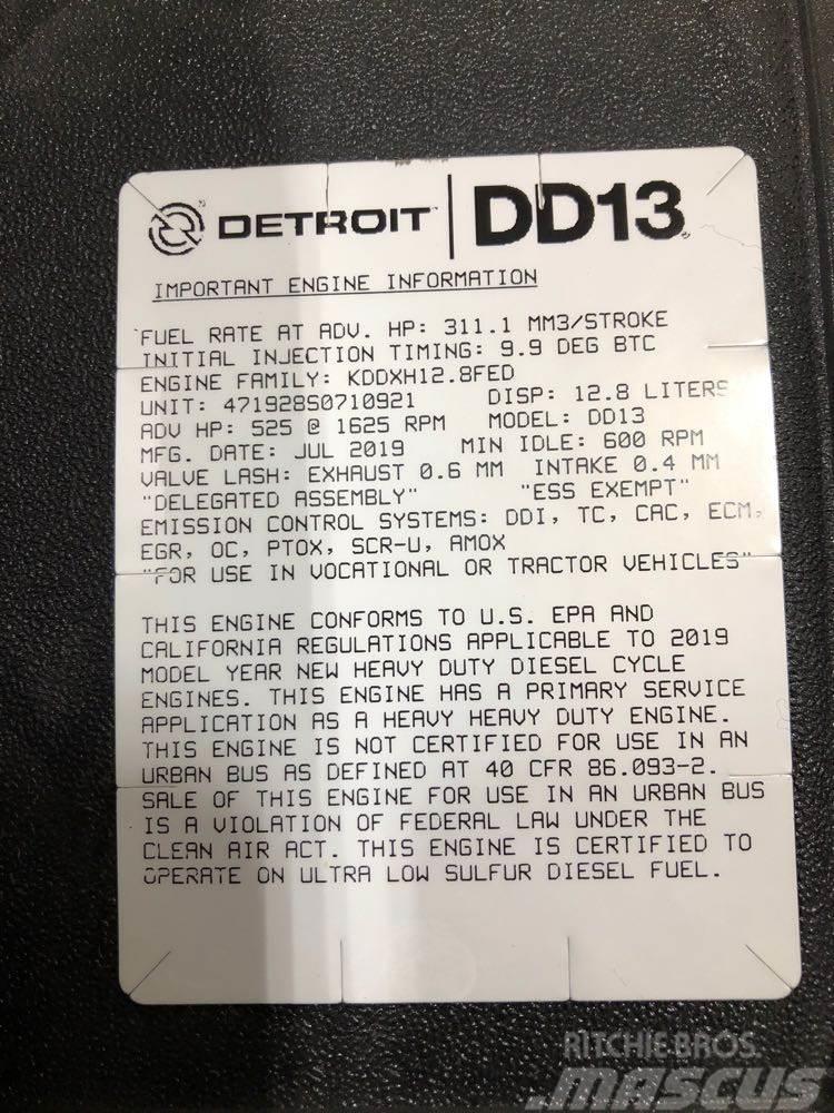 Detroit Diesel DD13 Motorji