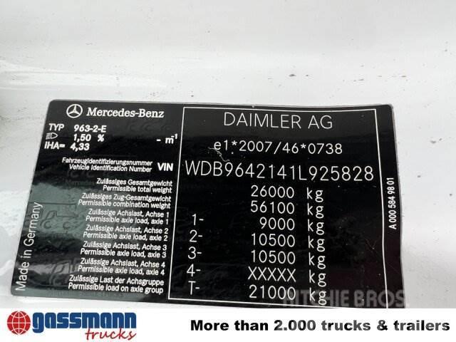 Mercedes-Benz Arocs 2645 K 6x4, Heckkran Hiab Jonsered 1300RS83, Kiper tovornjaki