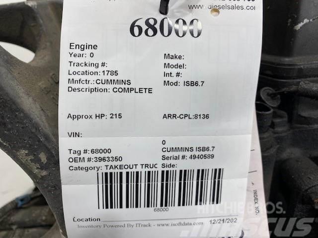 Cummins ISB6.7 Motorji