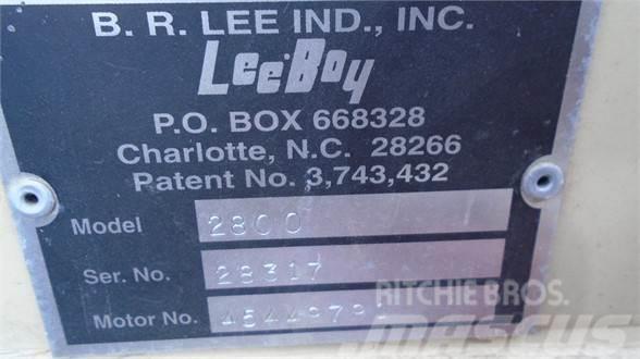 LeeBoy 2800 Priključki za asfalterska dela