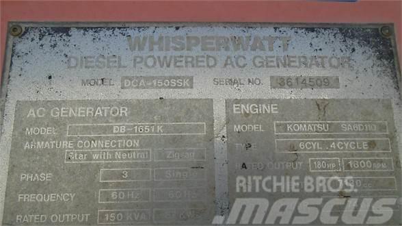 MultiQuip WHISPERWATT DCA150SSK Dizelski agregati