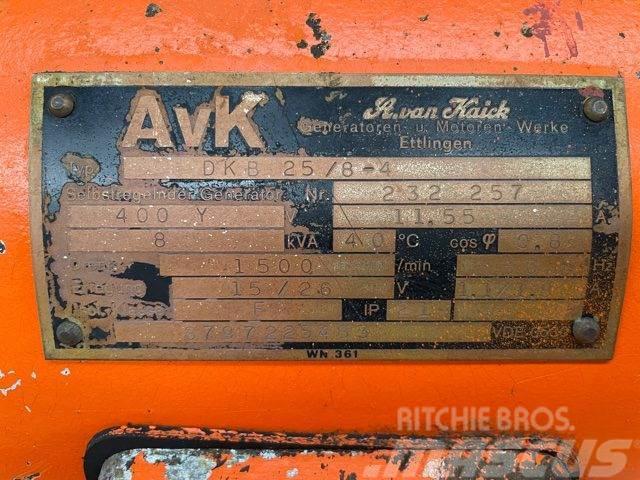  40 kVA AVK DKB 25/8-4 Generator Drugi agregati