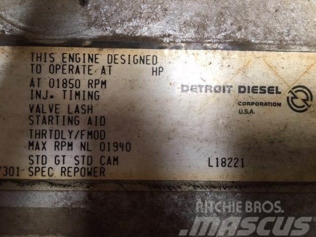 Detroit GM 16V Type 149T1 motor Motorji
