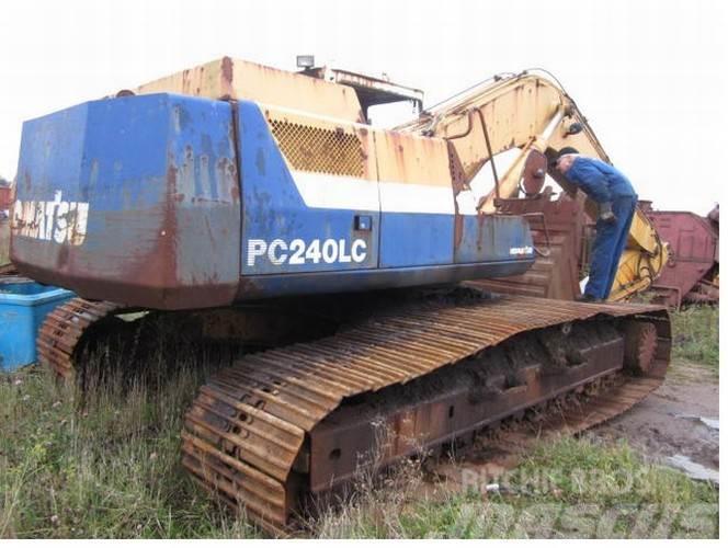 Komatsu PC240LC-5 gravemaskine til ophug Bagri goseničarji