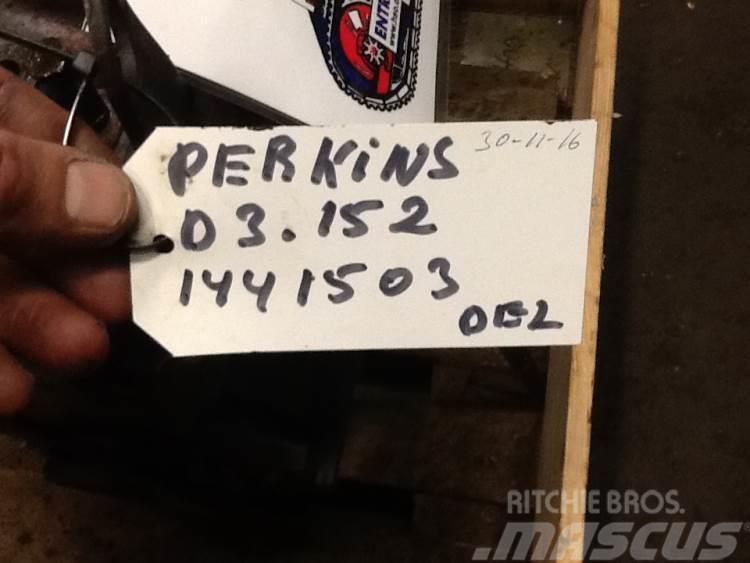 Perkins D3.152 motor - kun til dele Motorji