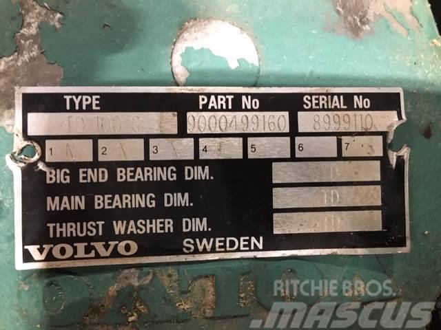 Volvo TD100A motor - kun til reservedele Motorji