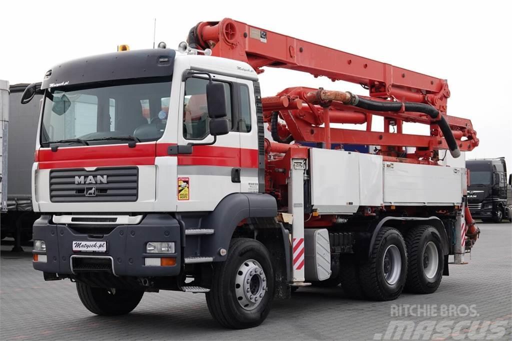 MAN TGA 26.400 / 6x4 /POMPA DO BETONU 28m / SCHWING ST Kamionske črpalke za beton