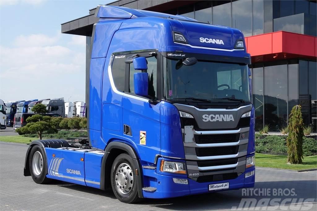 Scania R 450 / RETARDER / 2018 YEAR / LED / EURO 6 / Vlačilci