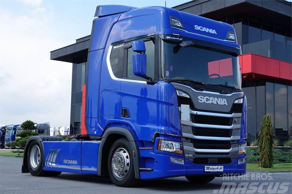 Scania R 450 / RETARDER / LEDY / OPONY 100 % / EURO 6 / 2 Vlačilci