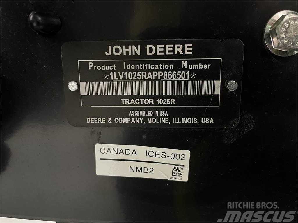 John Deere 1025R Manjši traktorji