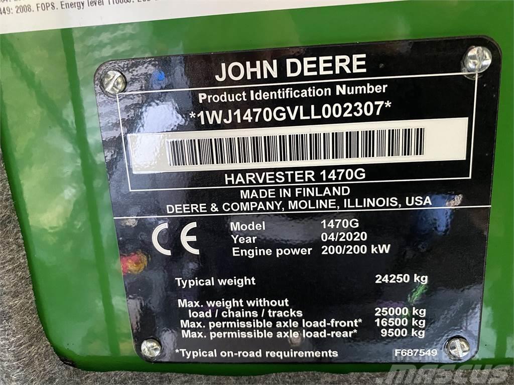 John Deere 1470G Harvesterji