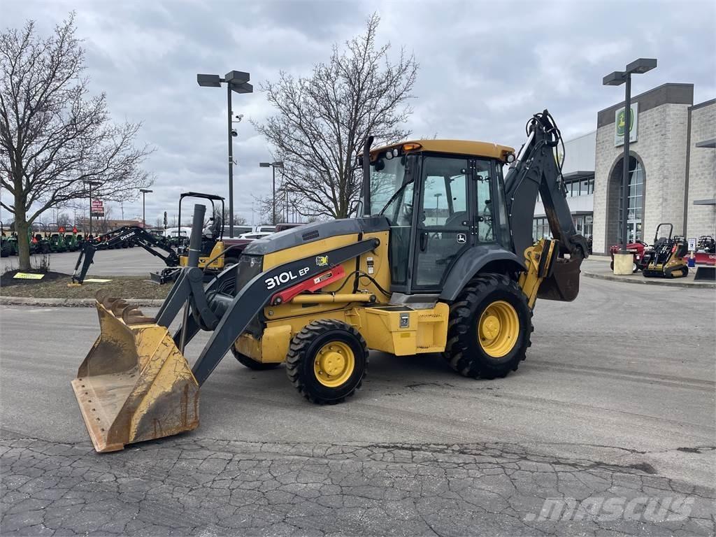 John Deere 310L EP, 2017, Burbank, Ohio, ZDA Rabljeni rovokopači