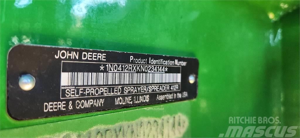 John Deere 412R Vlečne škropilnice