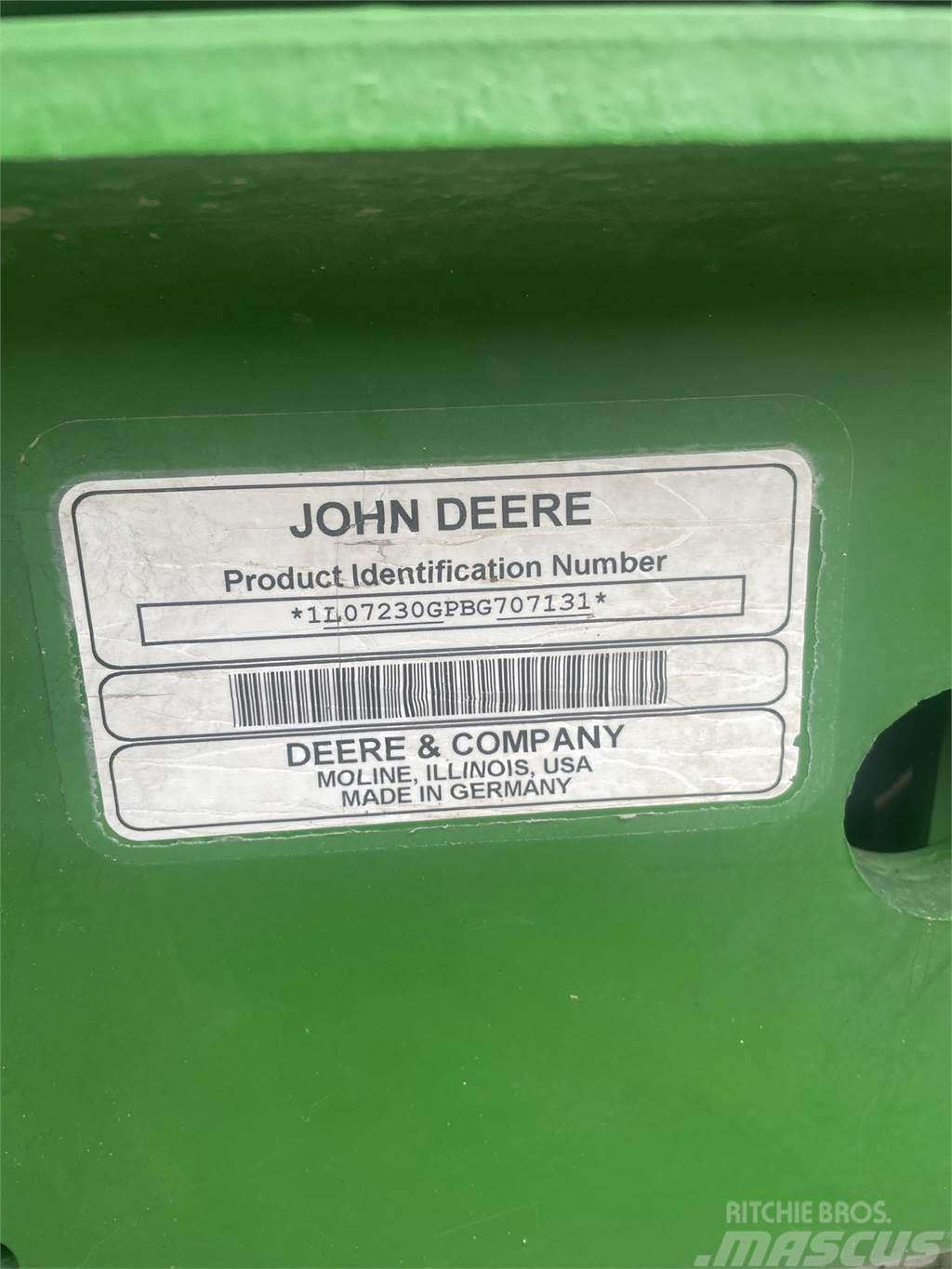 John Deere 7230 Traktorji