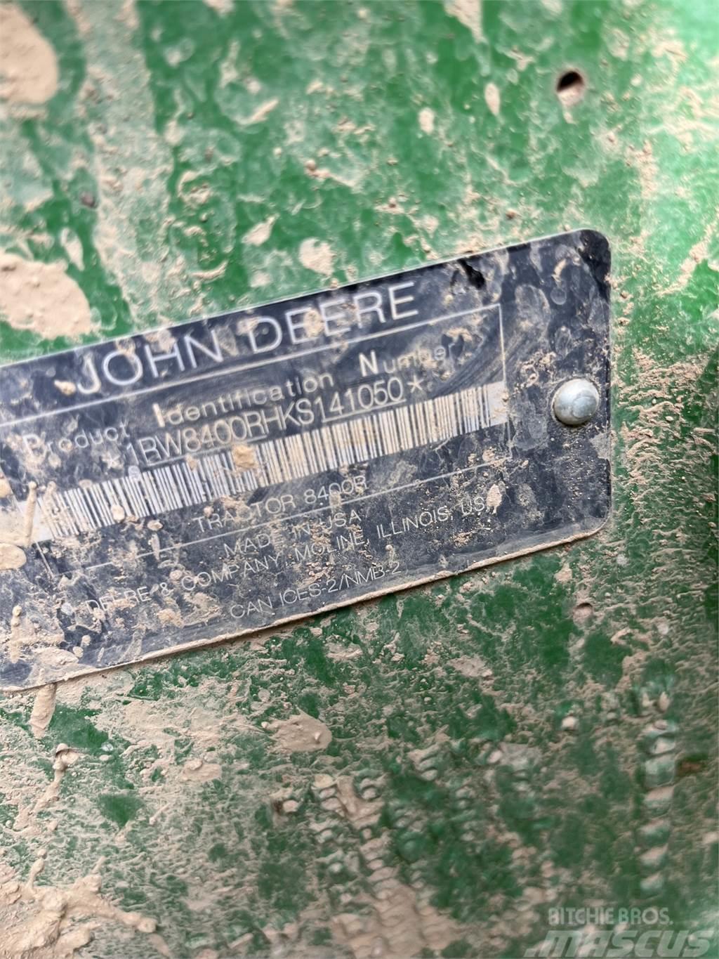 John Deere 8400R Traktorji