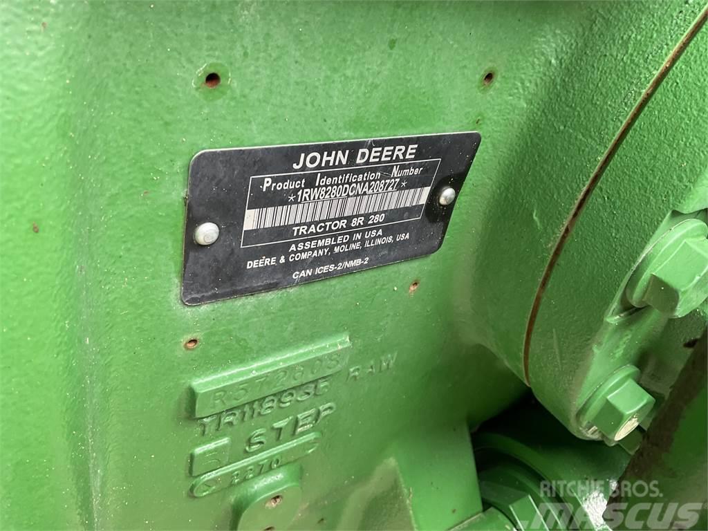 John Deere 8R 280 Traktorji