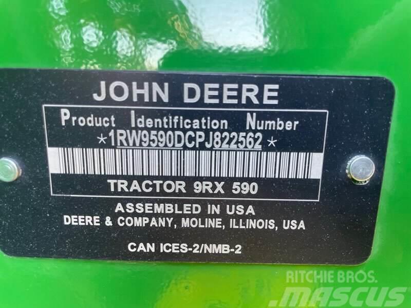 John Deere 9RX 590 Traktorji