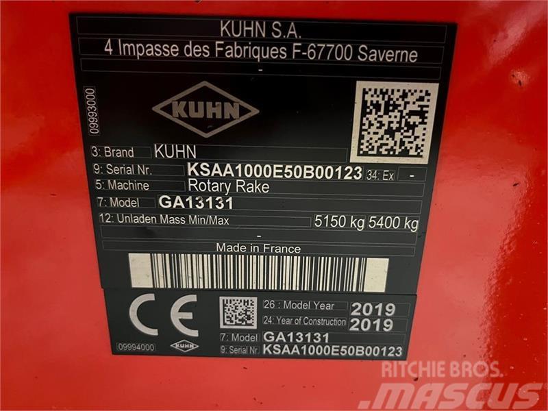 Kuhn GA 13131 Joystick + CCI  ISOBUS skærm Obračalniki in zgrabljalniki