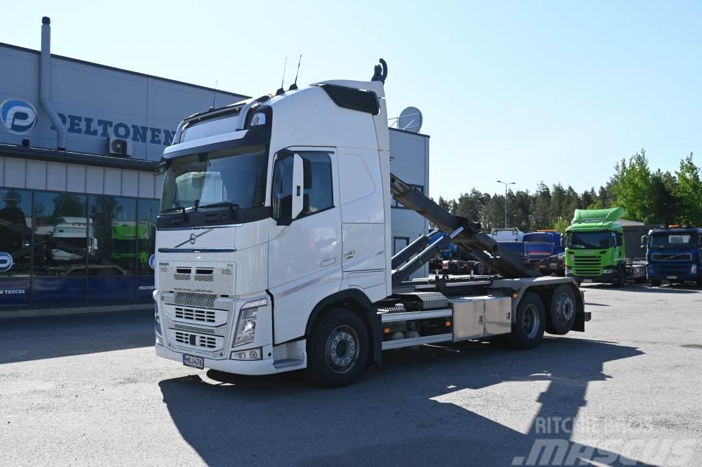 Volvo FH540 6x2 Euro 6 86tkm Hook lift trucks