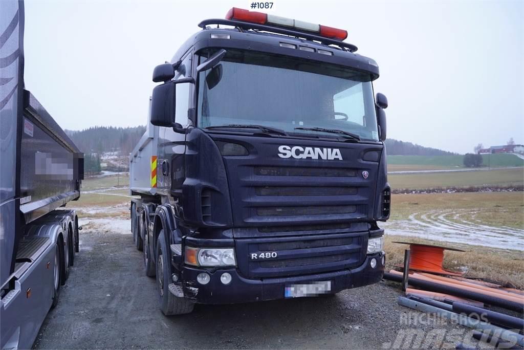 Scania R480 8x4 Tovornjaki zabojniki