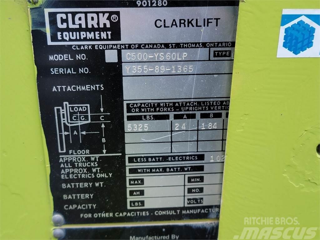 Clark C500-YS60LP Plinski viličarji