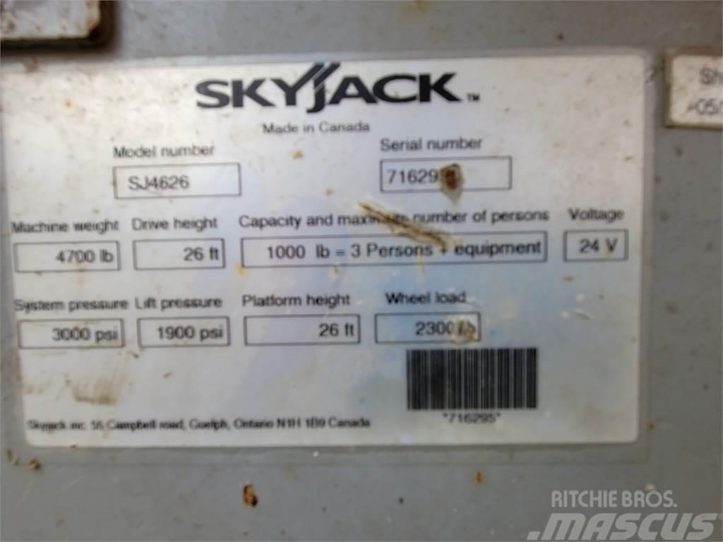 SkyJack SJ4626 Drugo
