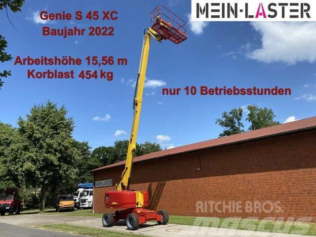 Genie S 45X 16 m max. 454 kg Korblast * Deutz Diesel Zglobne dvižne ploščadi