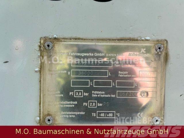 Kässbohrer SSL 38 / 38.000 L / 3 achser / Luft Polprikolice cisterne