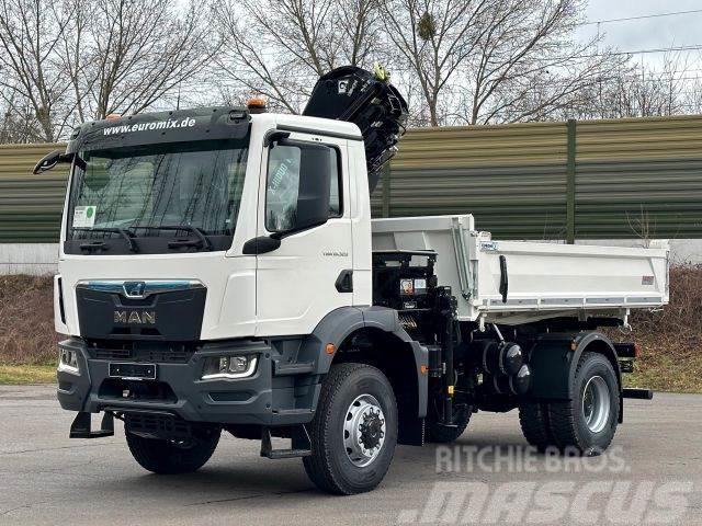 MAN TGM 18.320 4x4 Euro6e Hiab X-HiDuo 138DS-3 Kiper tovornjaki
