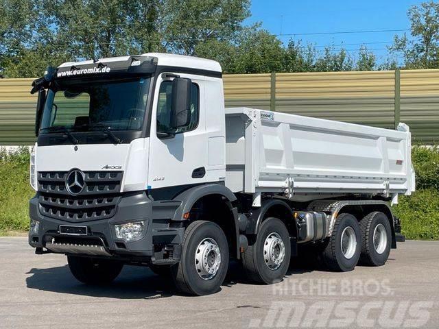 Mercedes-Benz 4142 8X4 Euromix EMT 3-Seiten-Kipper Kiper tovornjaki
