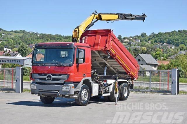 Mercedes-Benz ACTROS 2636 * FASSI F155AXS.0.22 / 6x4 Tovornjaki z žerjavom