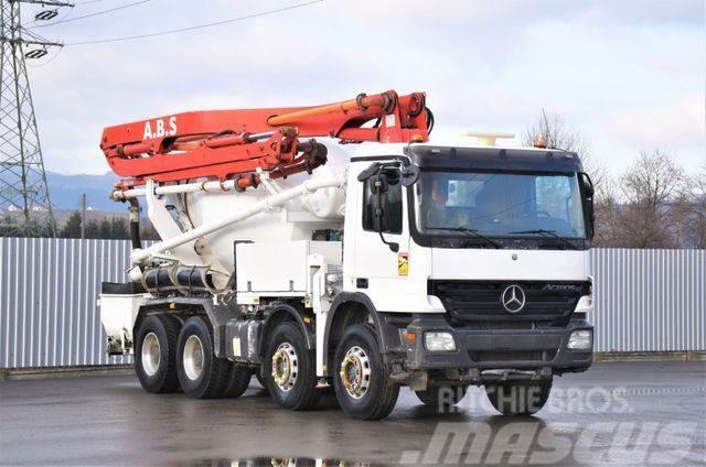 Mercedes-Benz ACTROS 3241* Betonpumpe 21m *8x4 * Top Zustand Avtomešalci za beton