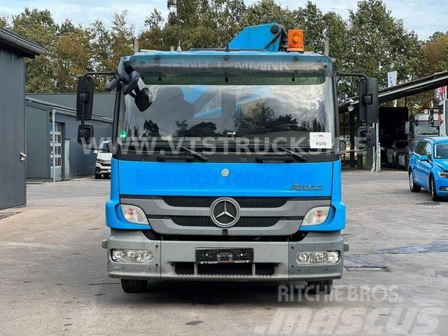 Mercedes-Benz Atego 822 4x2 MEILLER mit HMF Ladekran Kiper tovornjaki