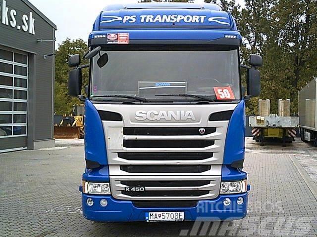 Scania R450 HIGHLINE Schubbodenhydraulik Vlačilci