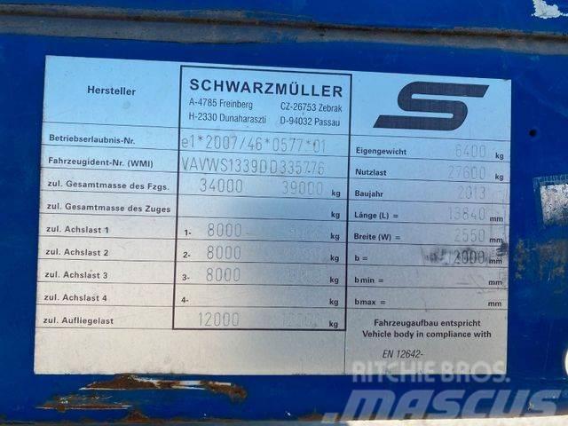 Schwarzmüller with sides, coil mulde system vin 776 Curtainsider semi-trailers