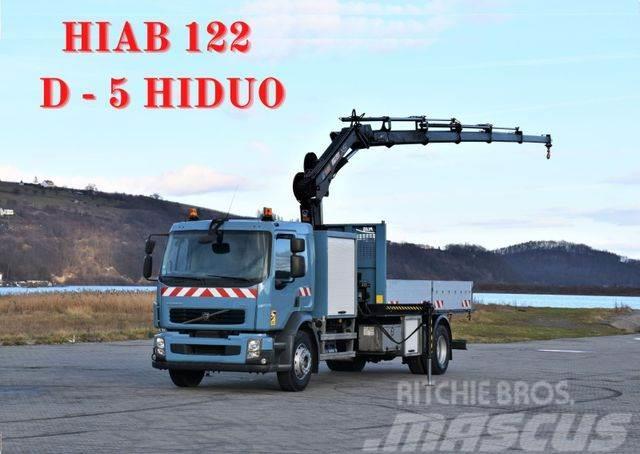 Volvo FL 240 Pritsche 5,20m + HIAB 122 D-5 HIDUO/FUNK Tovornjaki z žerjavom