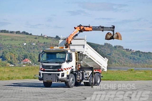 Volvo FMX 410 Kipper 5,20 m *ALTAS 126.3E/FUNK * 6x4 Tovornjaki z žerjavom