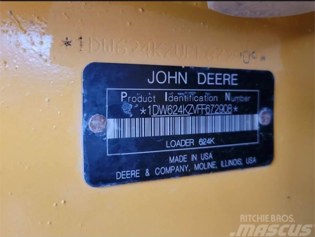 John Deere 624K Kolesni nakladalci