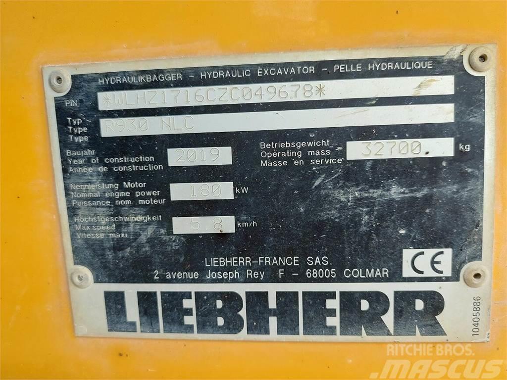 Liebherr R 930 NLC Bagri goseničarji