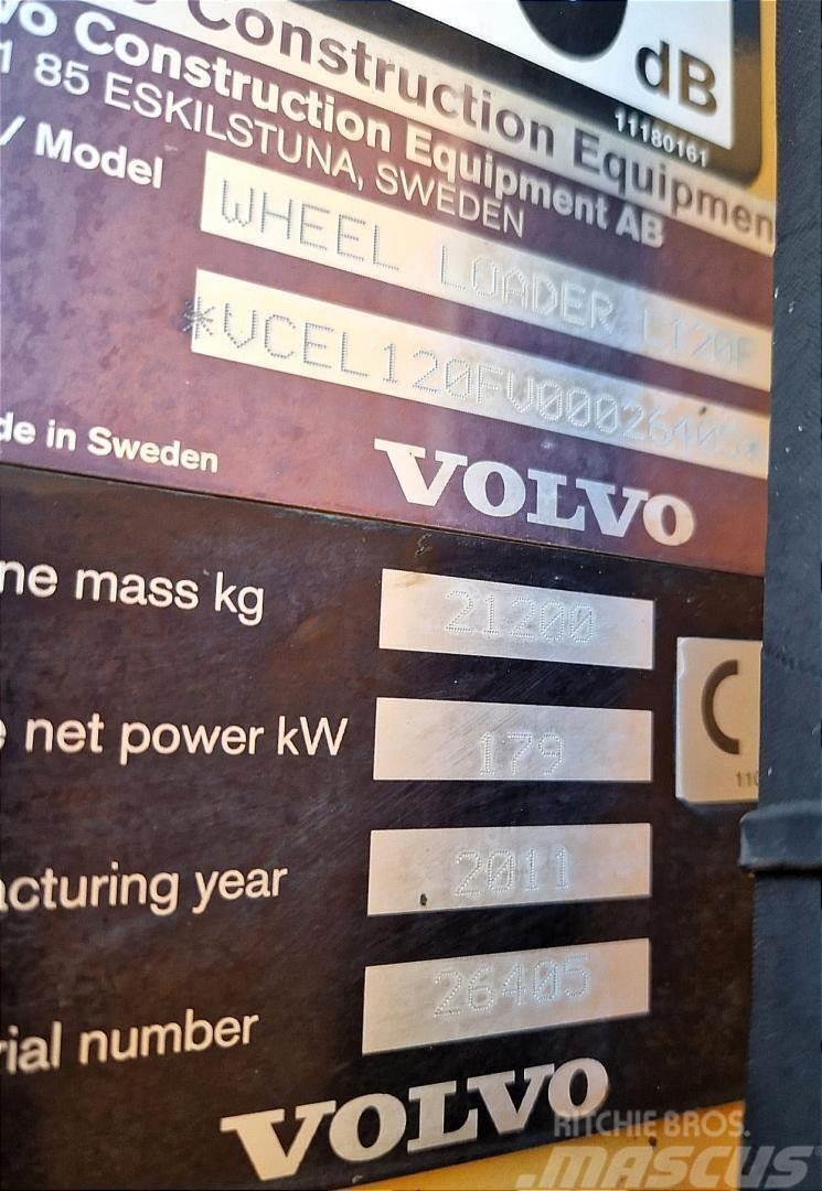 Volvo L120F Kolesni nakladalci