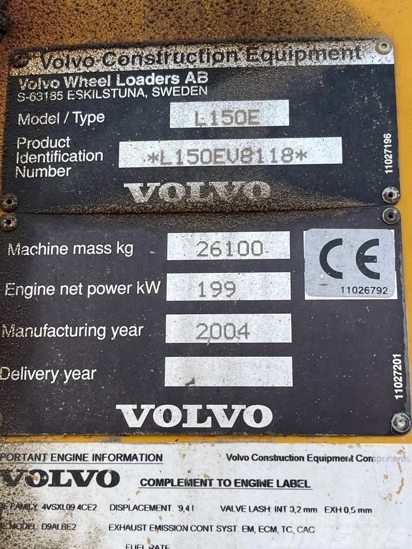 Volvo L150E Kolesni nakladalci