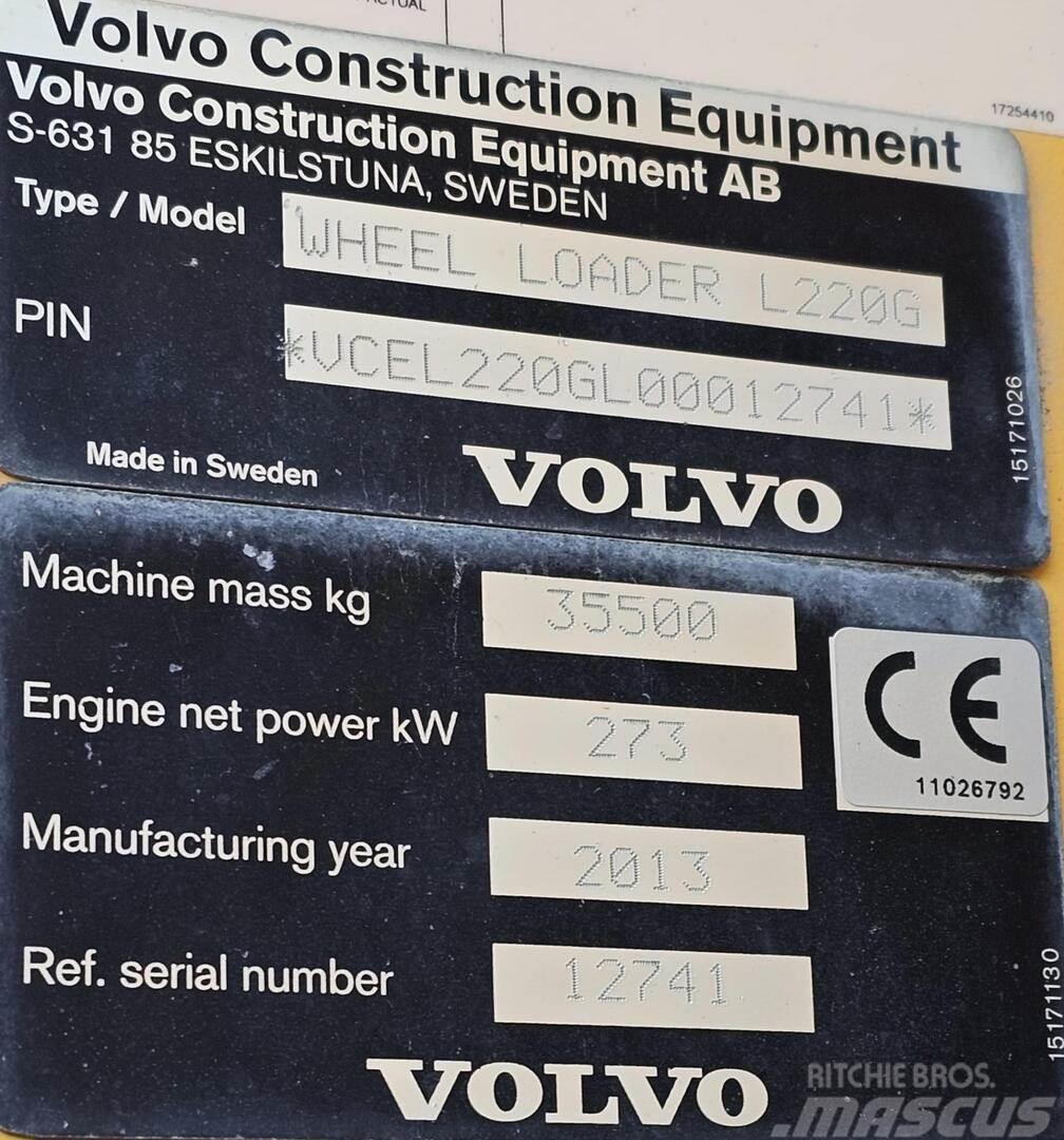 Volvo L220G Kolesni nakladalci
