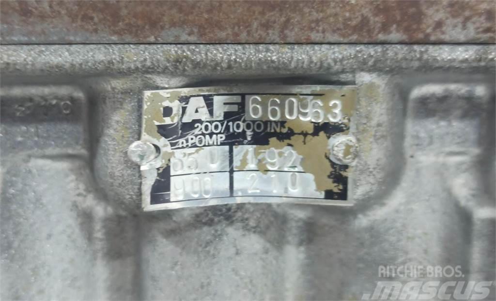 DAF /Tipo: DKS1160E Bomba Injetora Daf D0826LF08;D0826 Druge komponente