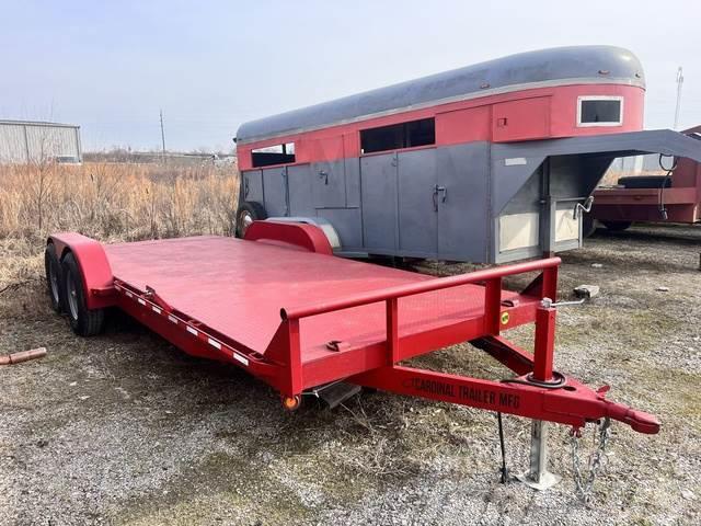  20' Cardinal Car Hauler W/ Steel Deck (Repo-As Is/ Other trailers