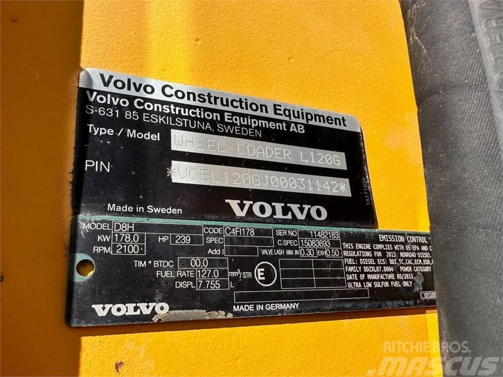 Volvo L120G Kolesni nakladalci