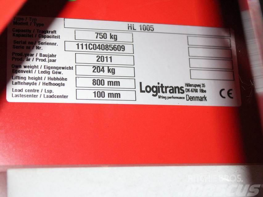 Logitrans HL 1005 Električni nizko dvižni viličar