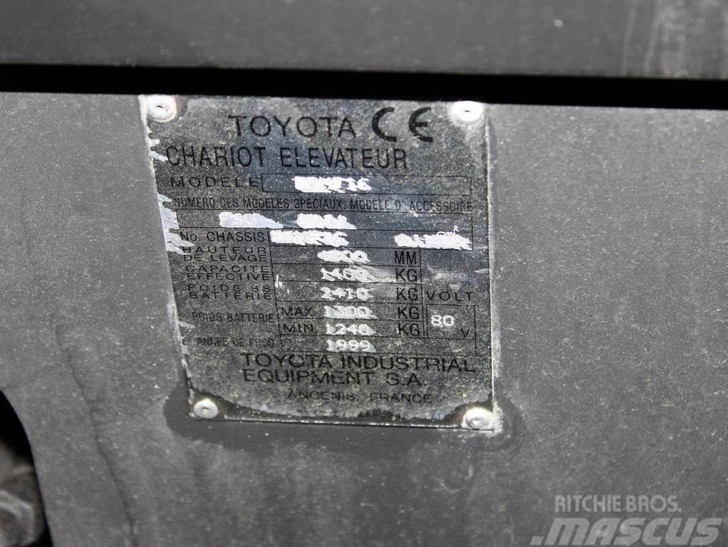 Toyota FMBF 16 Električni viličarji