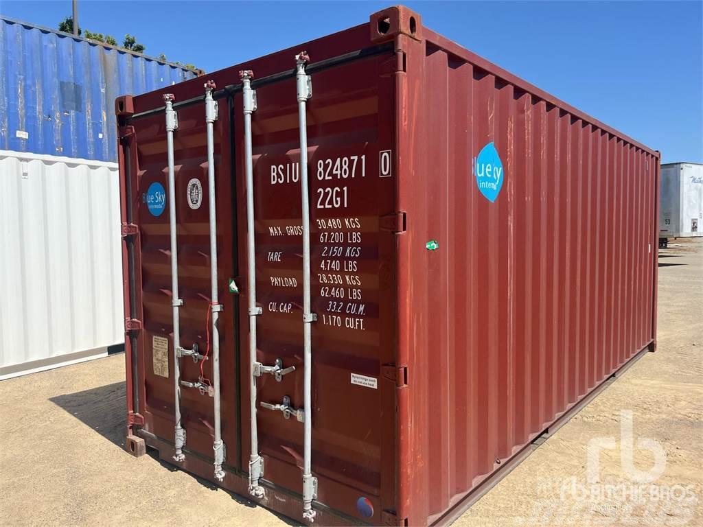  20 ft One-Way High Cube Posebni kontejnerji