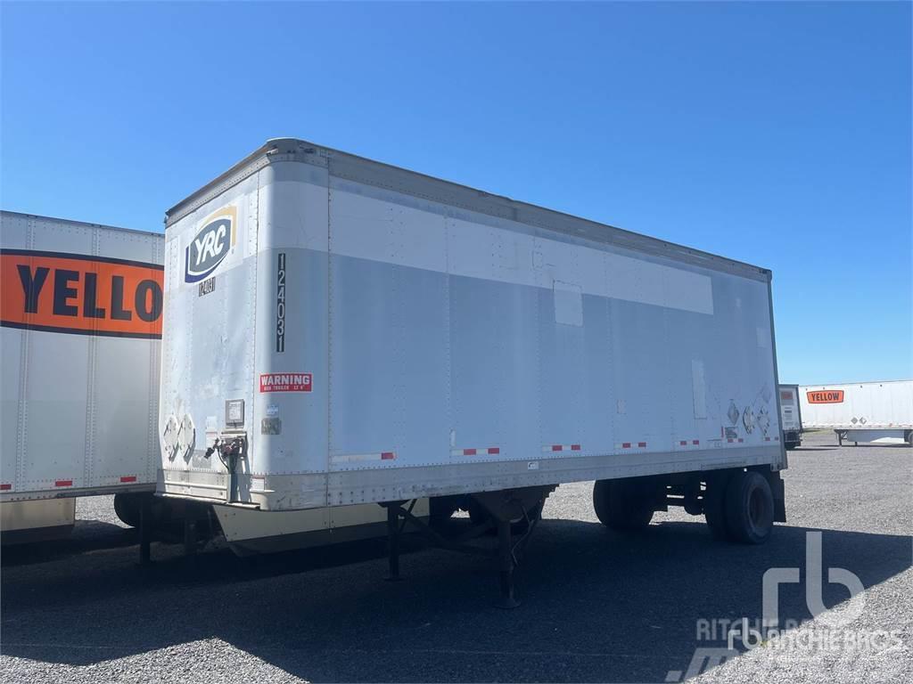 Great Dane 28 ft S/A Box body semi-trailers