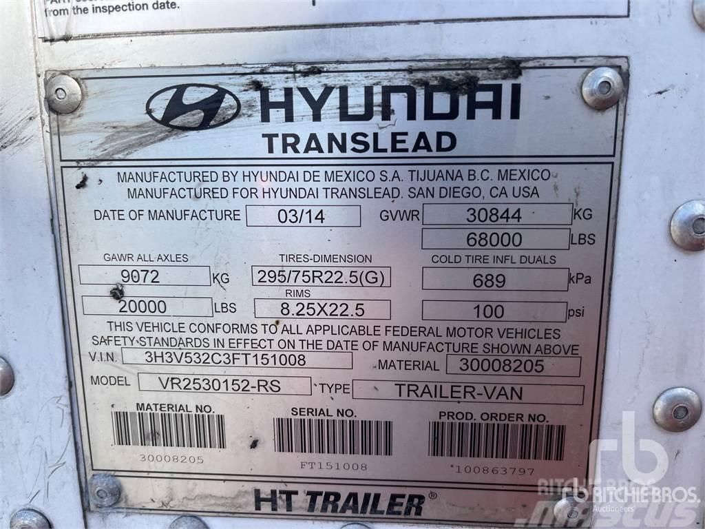 Hyundai VR2530152-RS Hladilne polprikolice